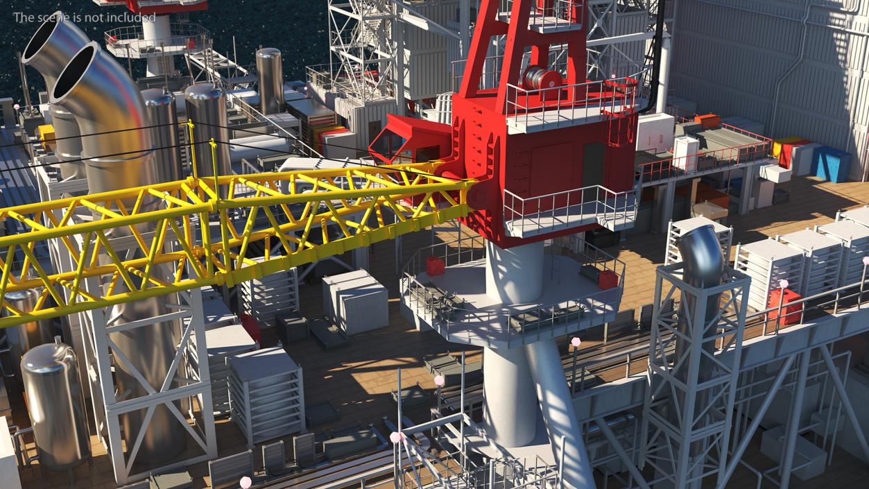 3D Shell Perdido Oil Platform