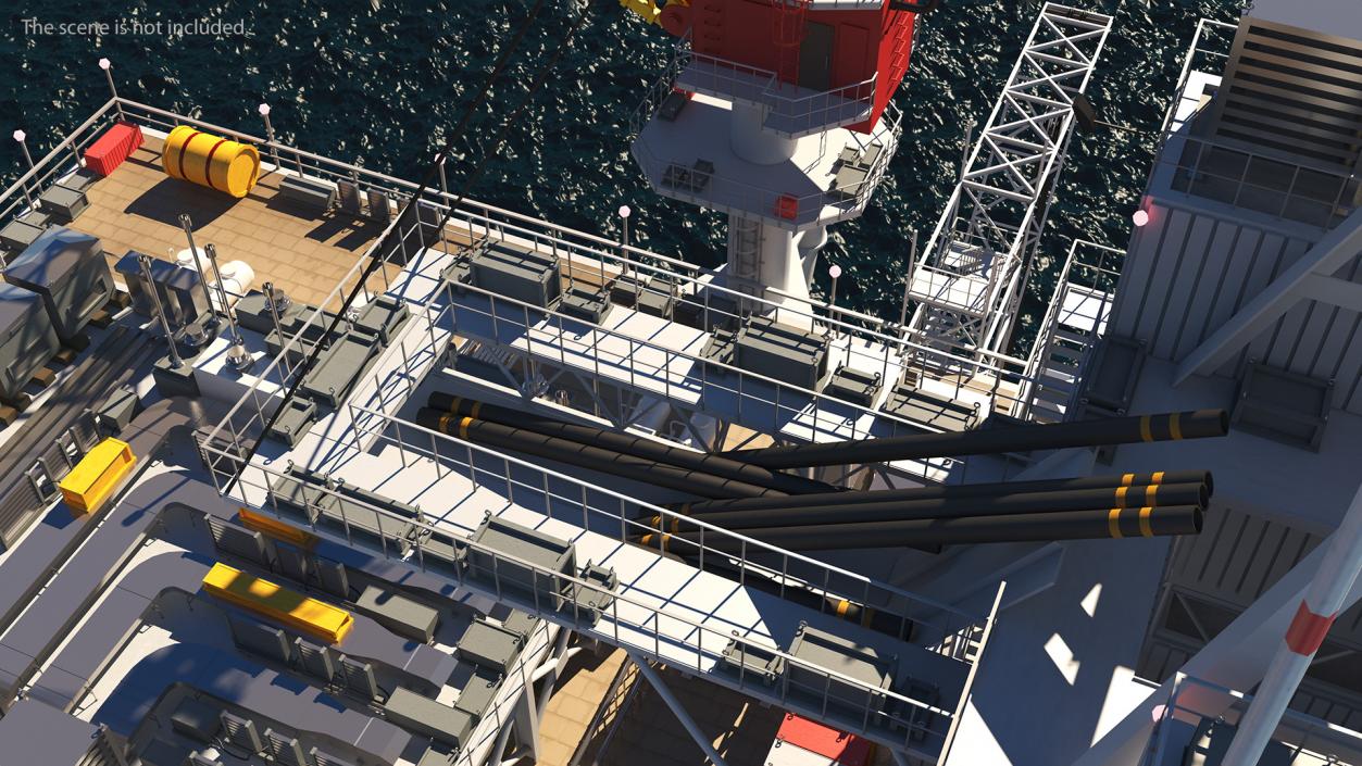 3D Shell Perdido Oil Platform