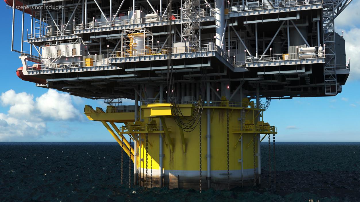 3D Shell Perdido Oil Platform