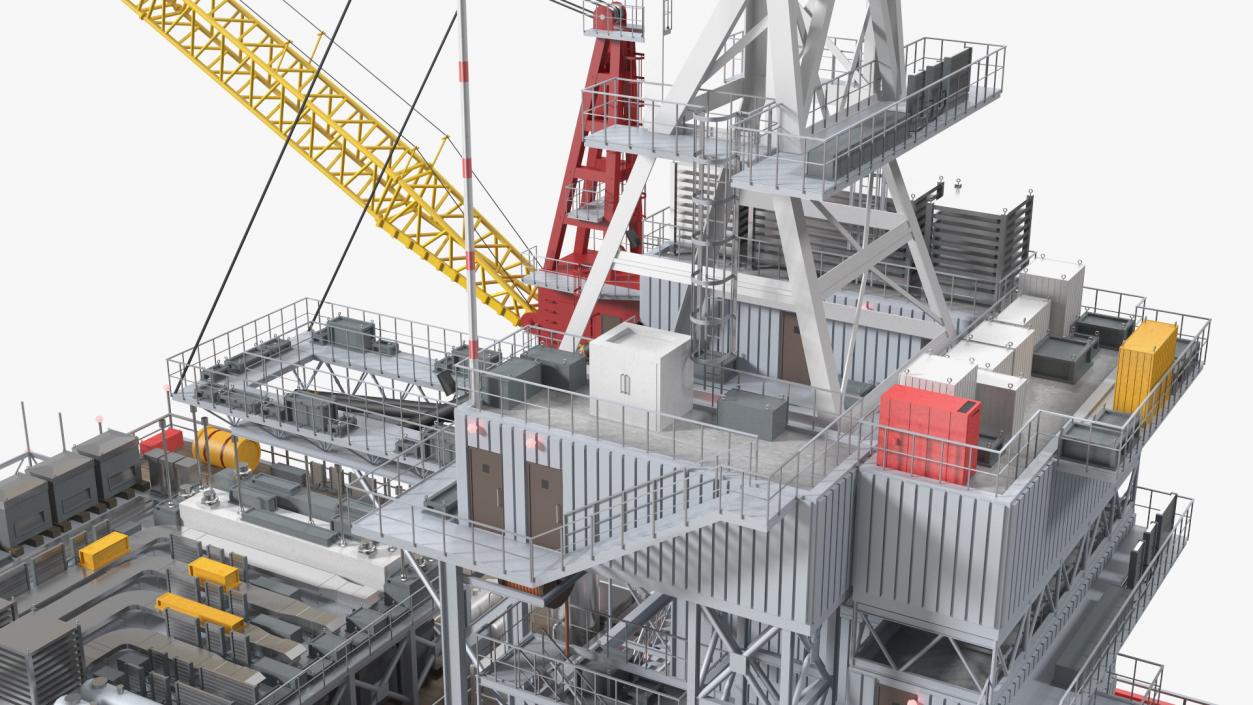 3D Shell Perdido Oil Platform