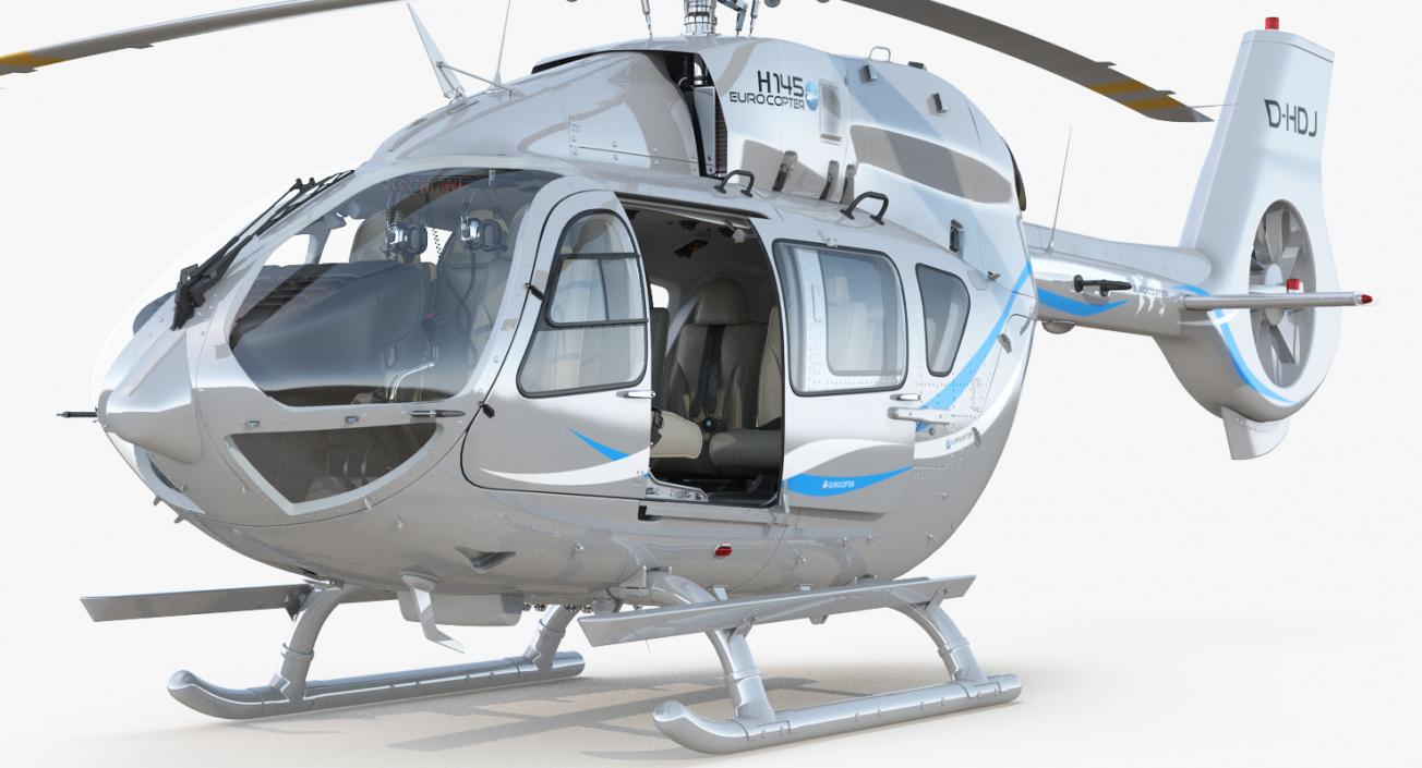 Rigged Private Helicopters 3D Models Collection 3D