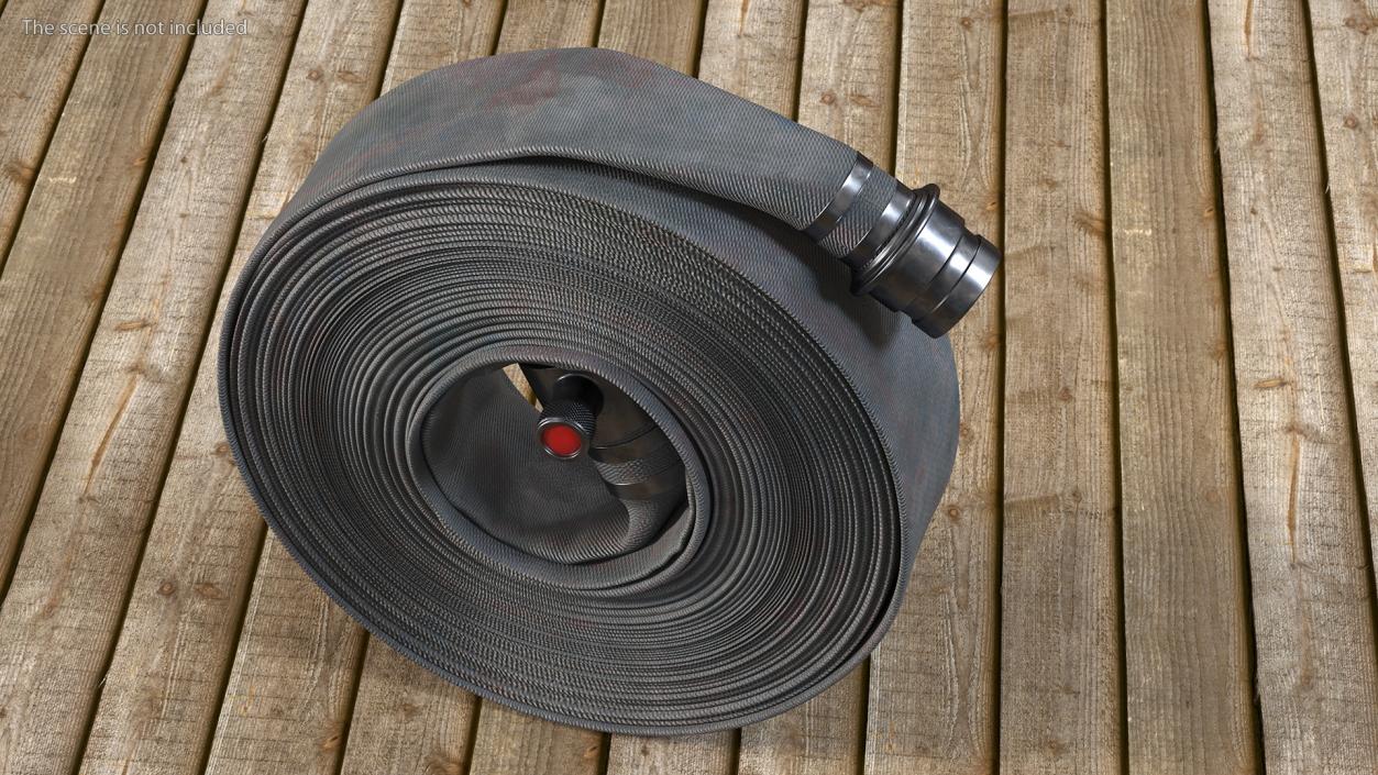 Fire Hose Used 3D model