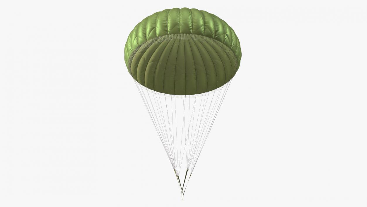 3D model Mission Green Parachute 2