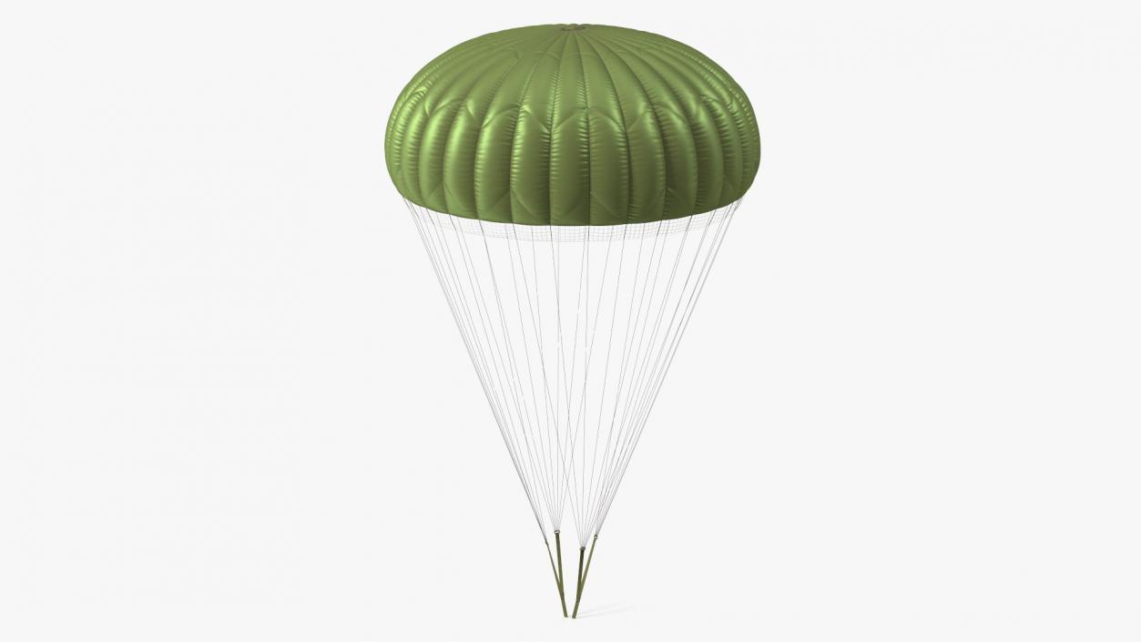 3D model Mission Green Parachute 2