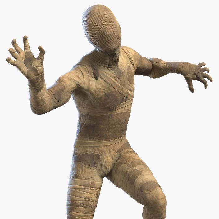 3D Mummy Rigged for Cinema 4D 2 model