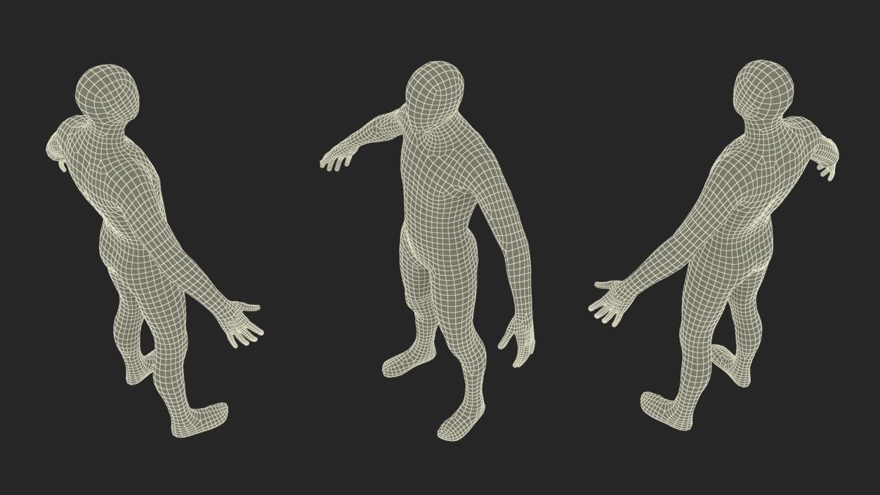 3D Mummy Rigged for Cinema 4D 2 model