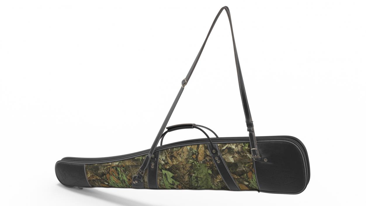 Hunter Rifle Case with Shoulder Strap 3D