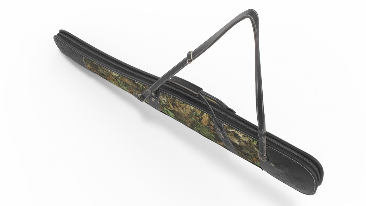 Hunter Rifle Case with Shoulder Strap 3D