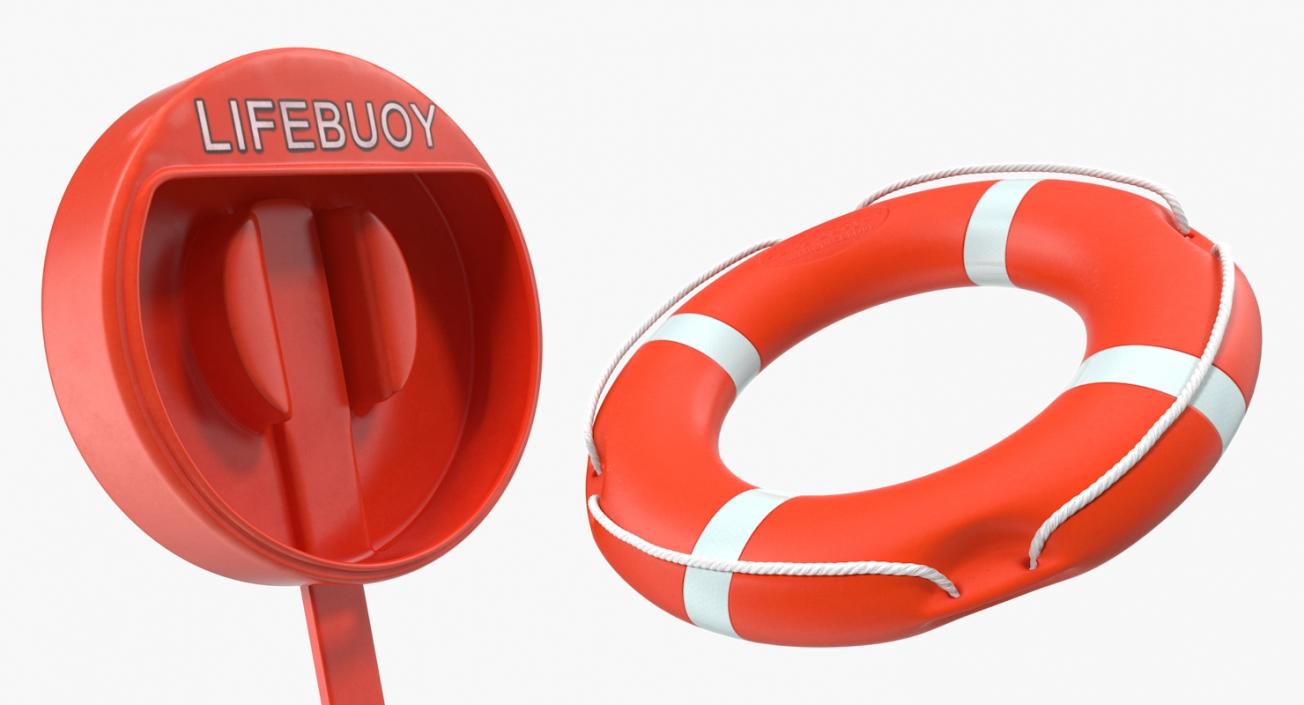 Ring Buoy Cabinet 3D