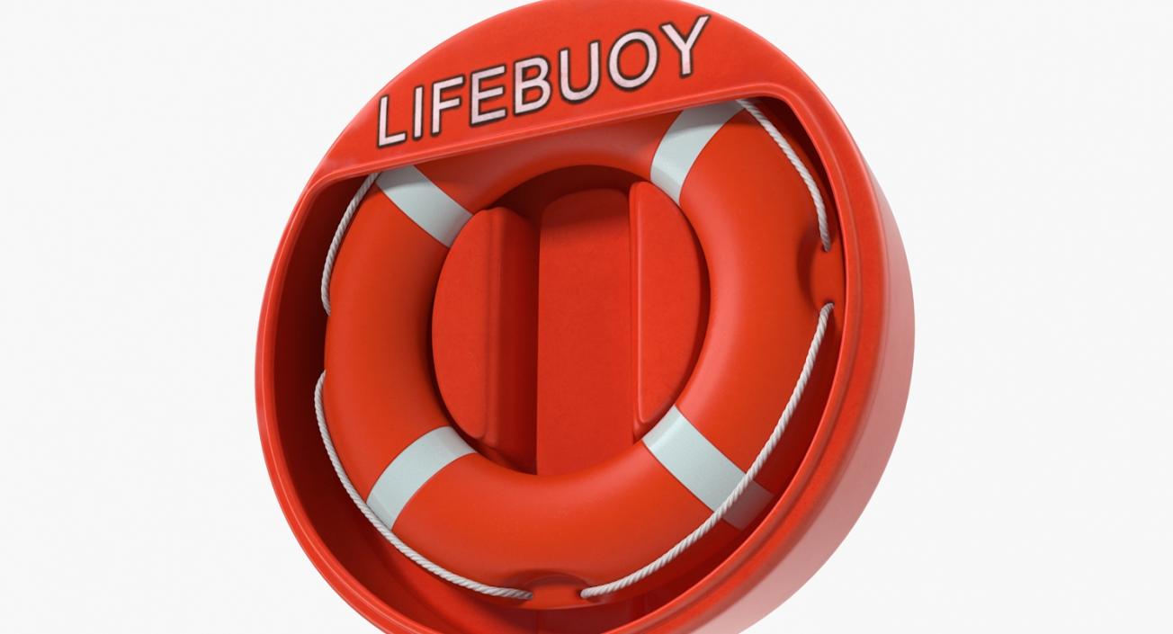 Ring Buoy Cabinet 3D