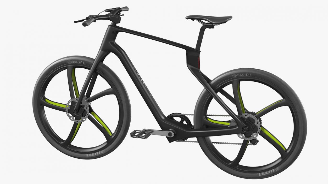 Superstrata E Carbon Electric Bicycle 3D