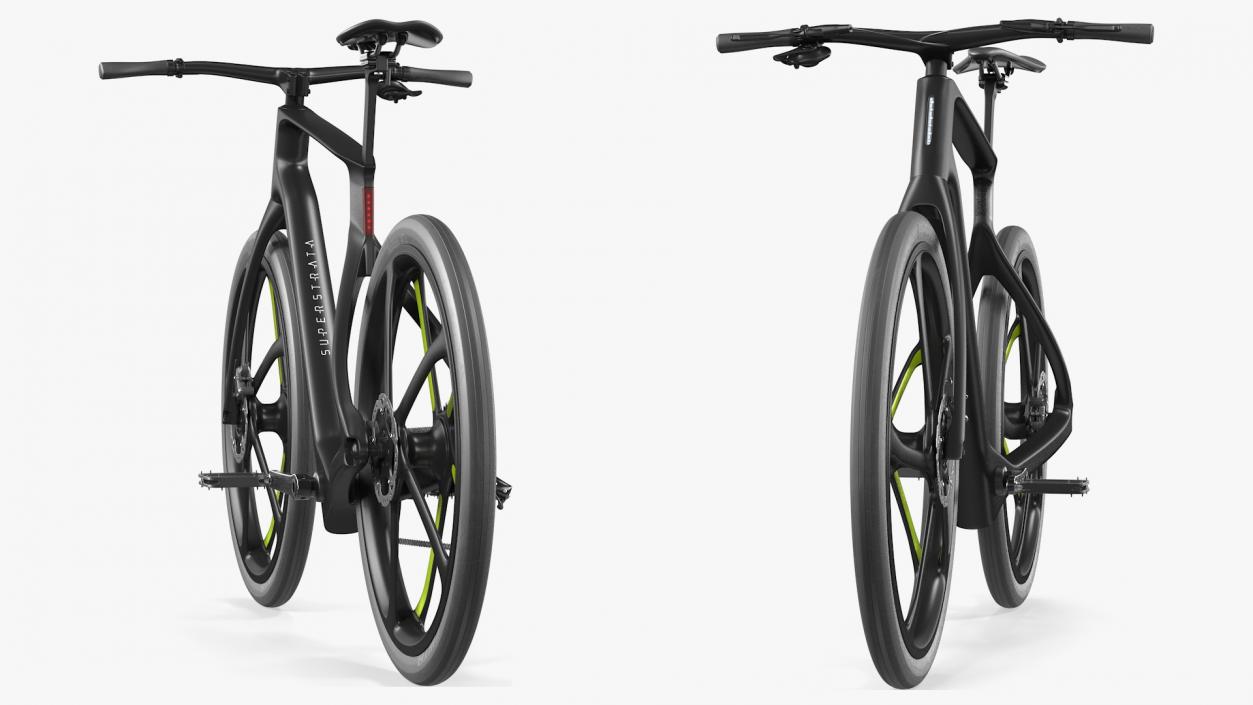 Superstrata E Carbon Electric Bicycle 3D