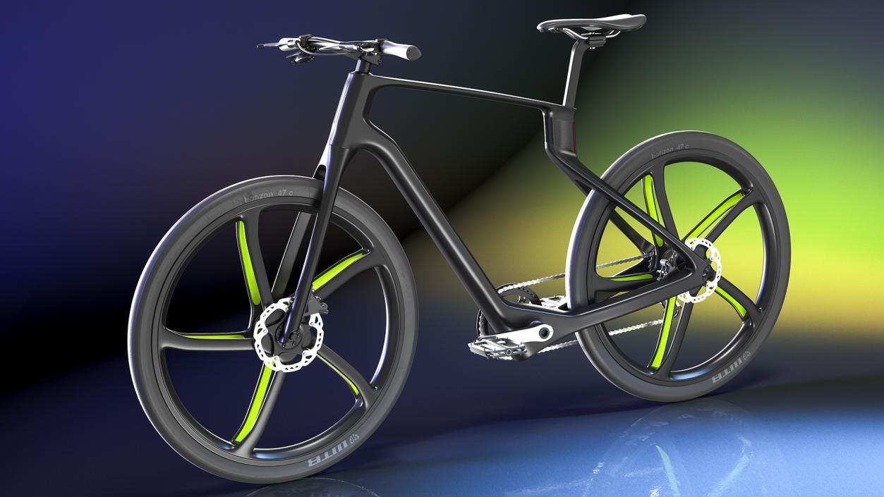 Superstrata E Carbon Electric Bicycle 3D