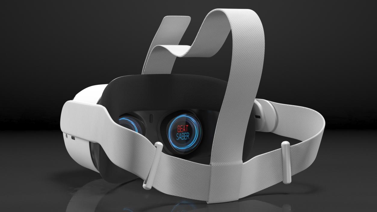 3D model Oculus Quest 2 All in One Gaming Headset