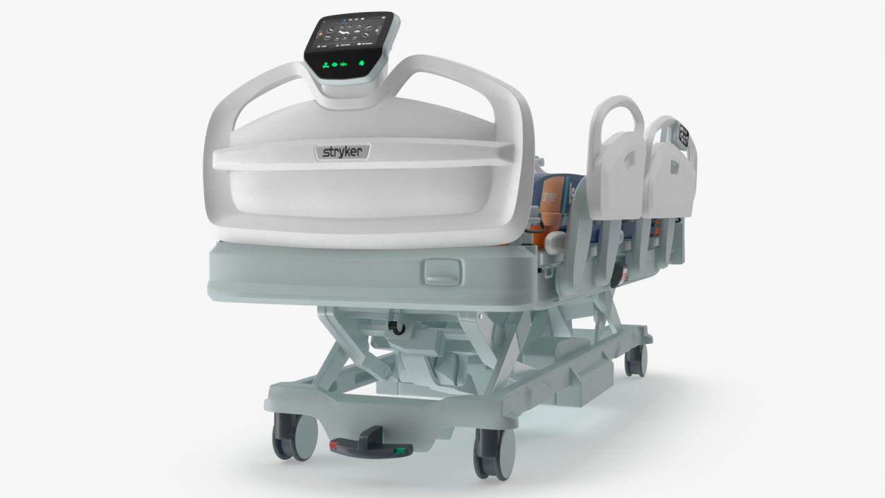 Smart Medical Bed Stryker Procuity ZM 3D