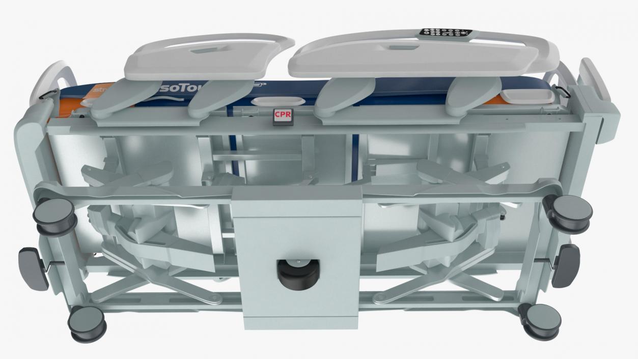 Smart Medical Bed Stryker Procuity ZM 3D