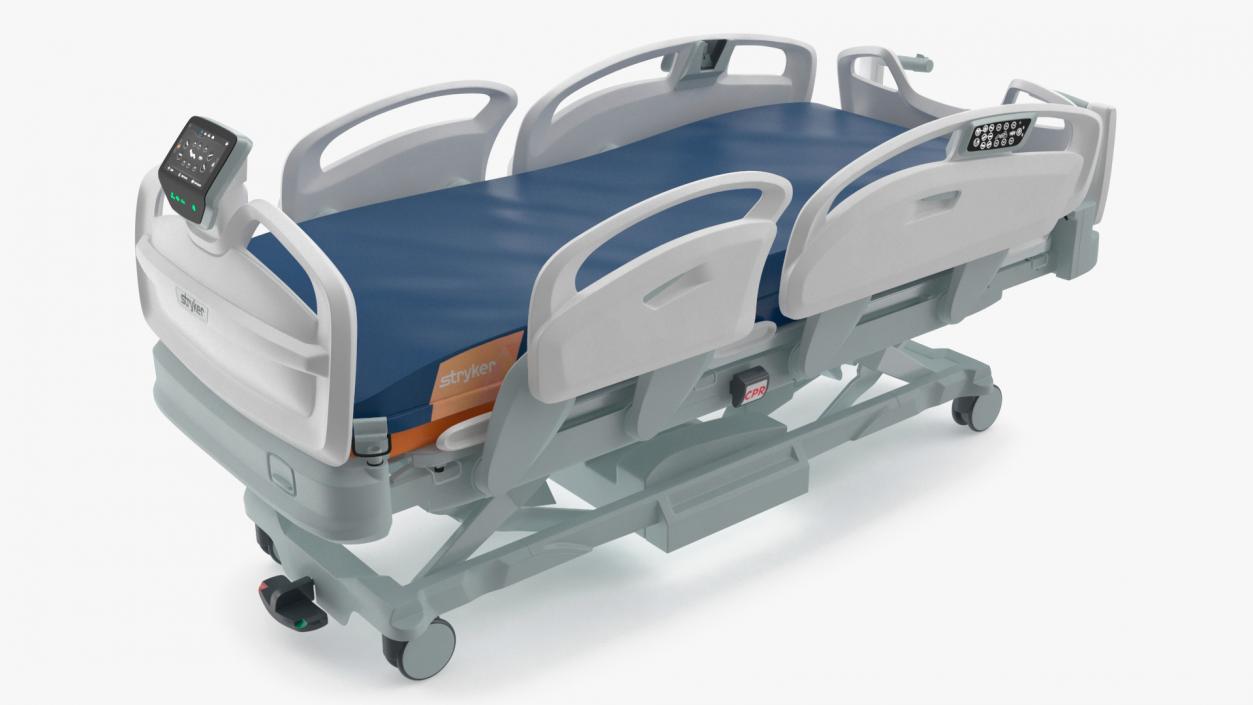 Smart Medical Bed Stryker Procuity ZM 3D