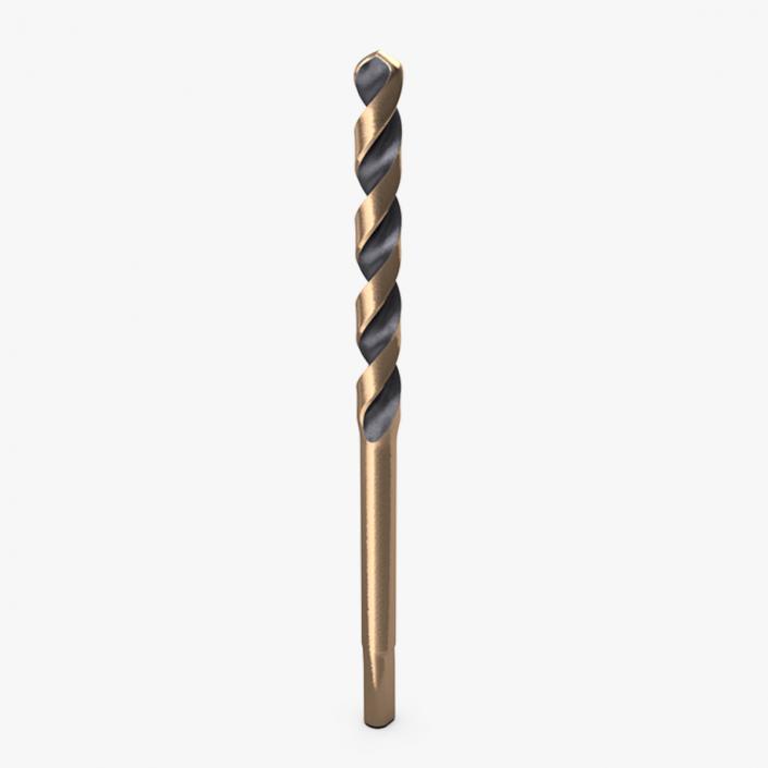 Gold Ferrous Drill Bit 3D