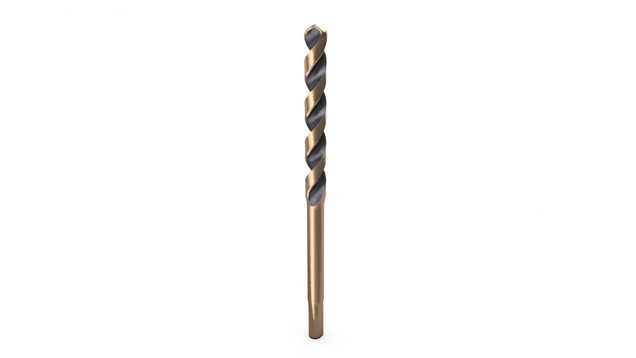 Gold Ferrous Drill Bit 3D