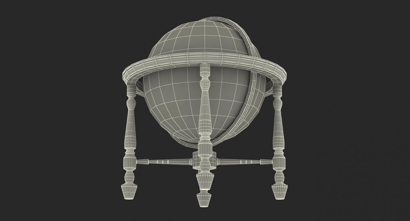 3D World Globes with Stand Collection 3