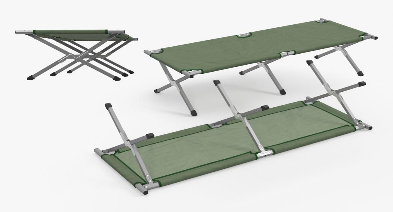 3D Camping Stretchers and Bed