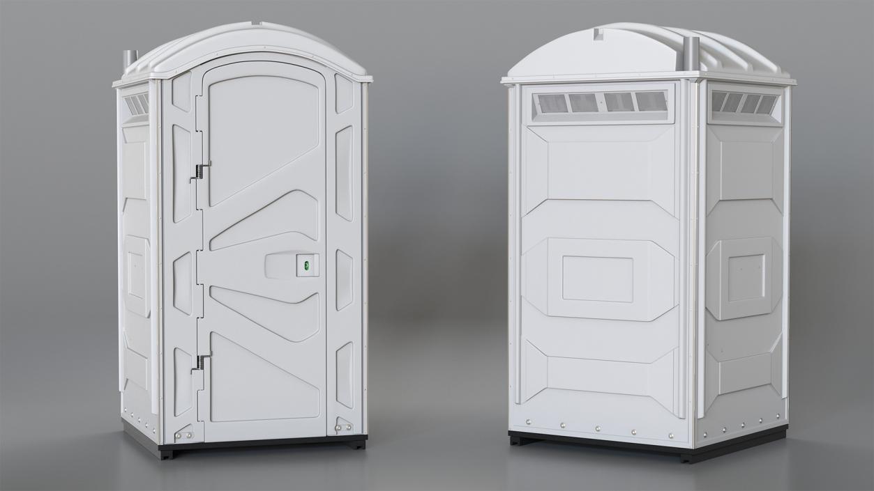 3D model Chemical Toilet