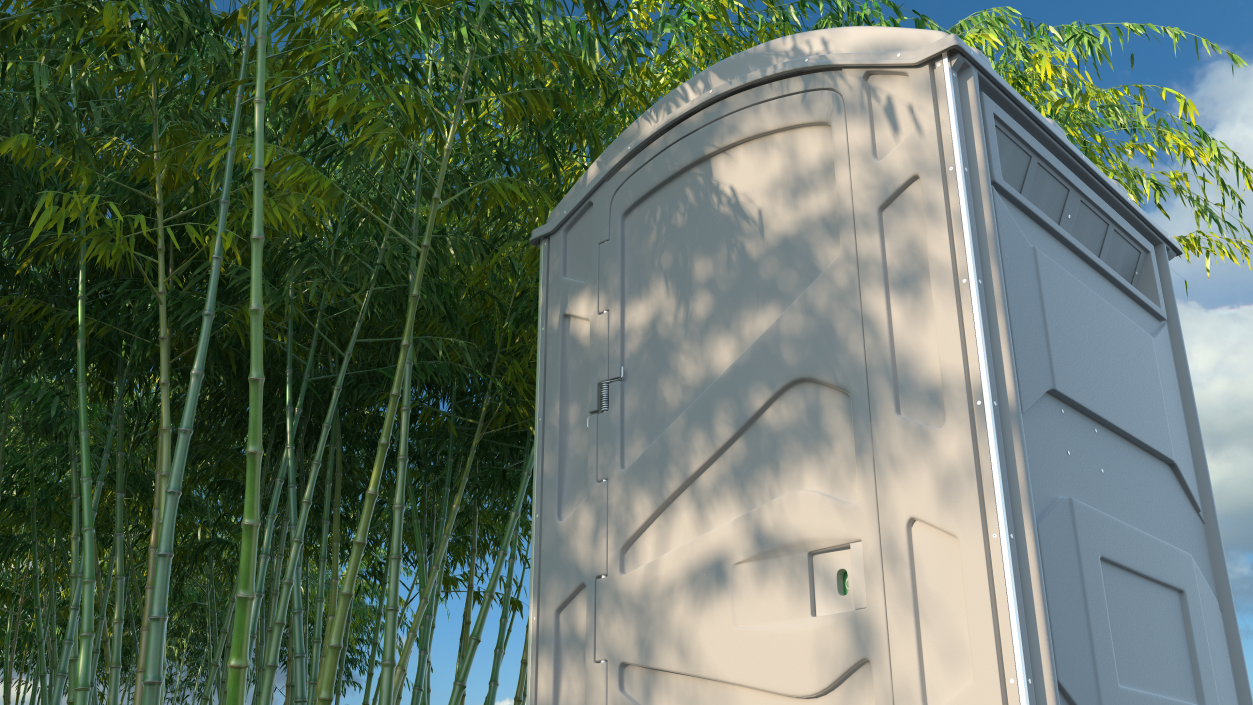 3D model Chemical Toilet