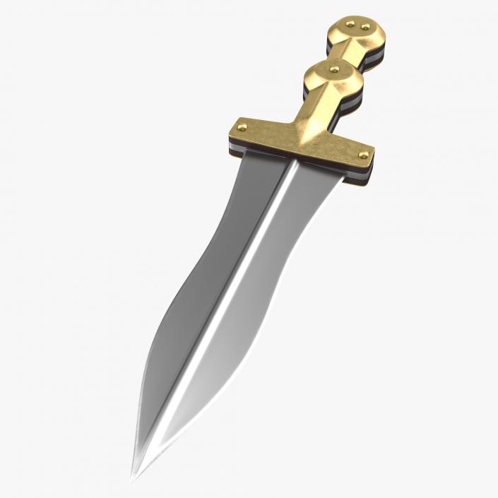 3D Roman Pugio Dagger model