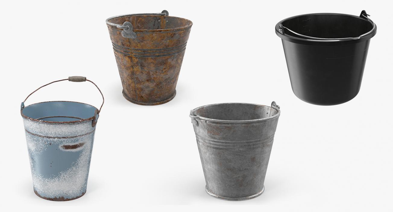 3D model Buckets Collection 2