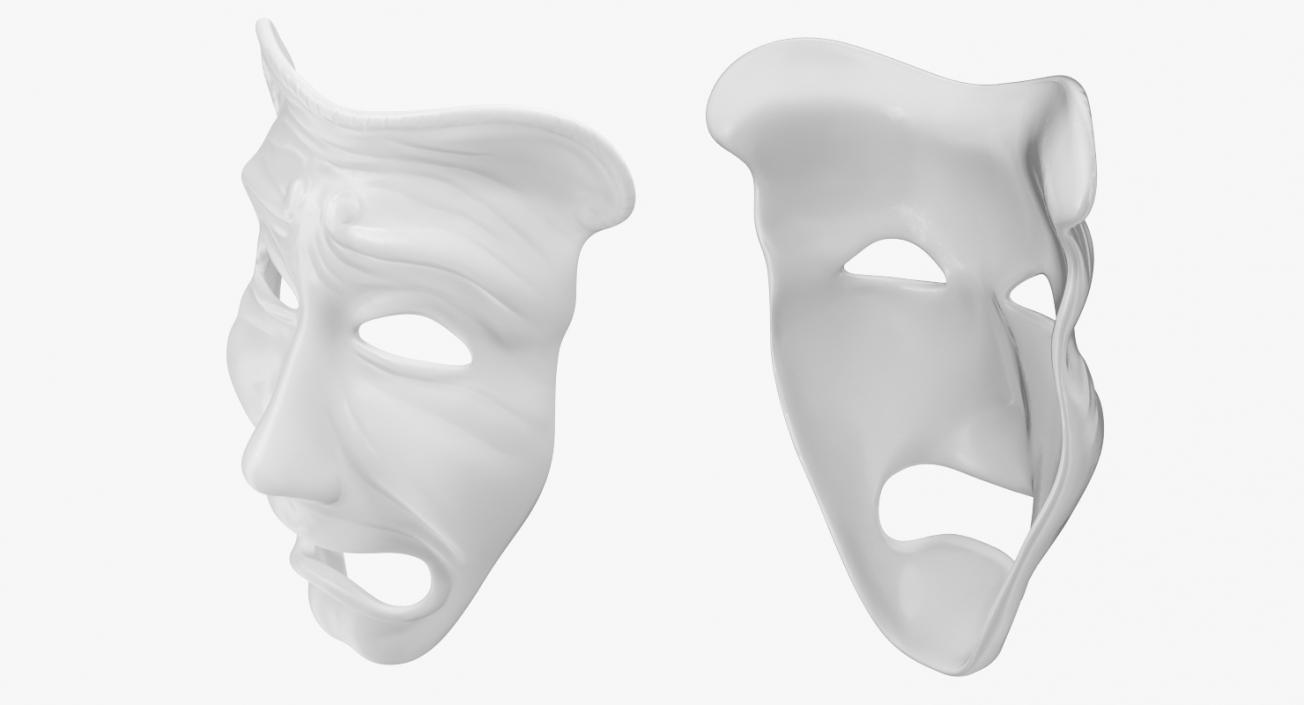 3D model Tragedy Theatre Mask