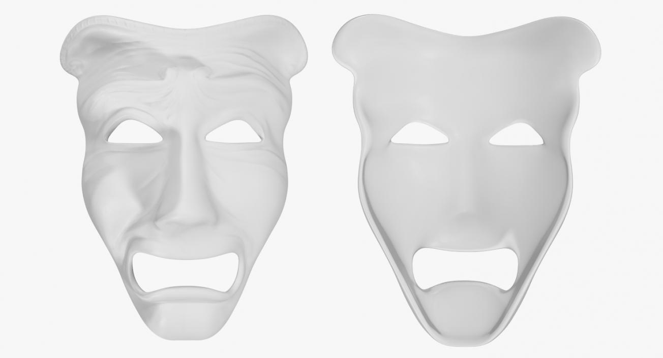 3D model Tragedy Theatre Mask