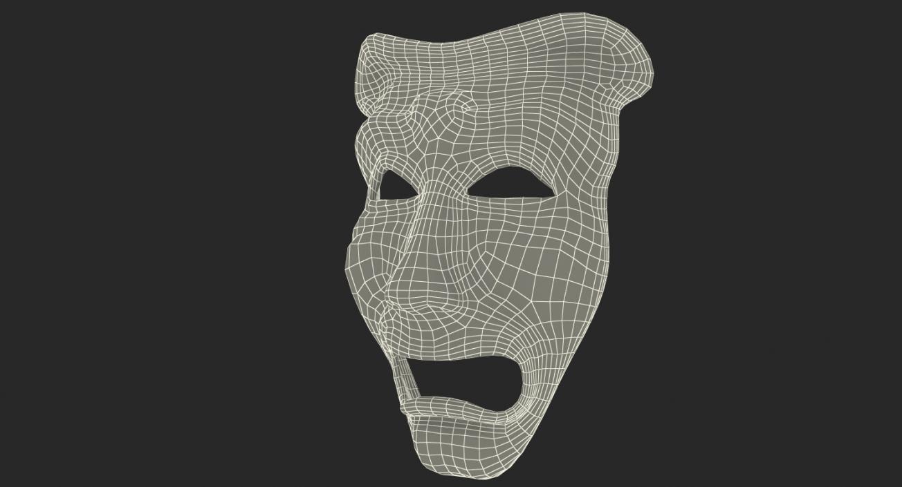 3D model Tragedy Theatre Mask