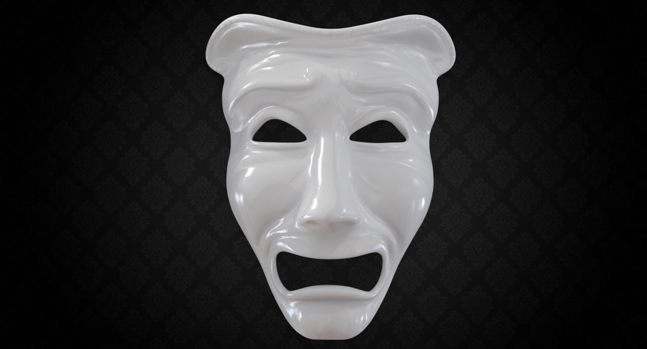 3D model Tragedy Theatre Mask