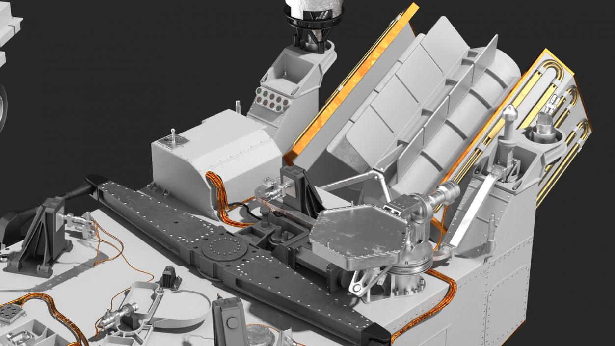 3D model Curiosity Mars Rover