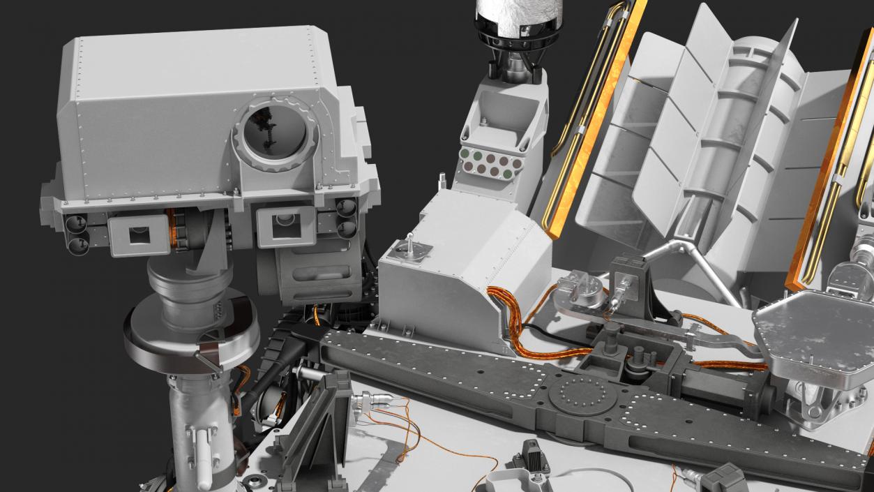 3D model Curiosity Mars Rover