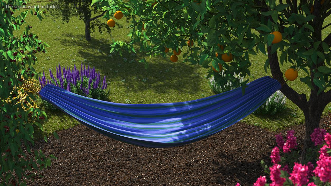 3D Striped Hammock Relaxation