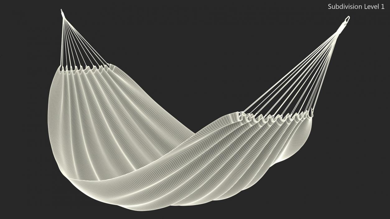 3D Striped Hammock Relaxation