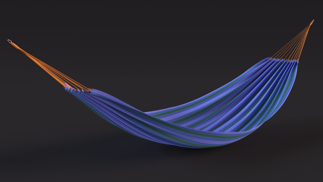 3D Striped Hammock Relaxation