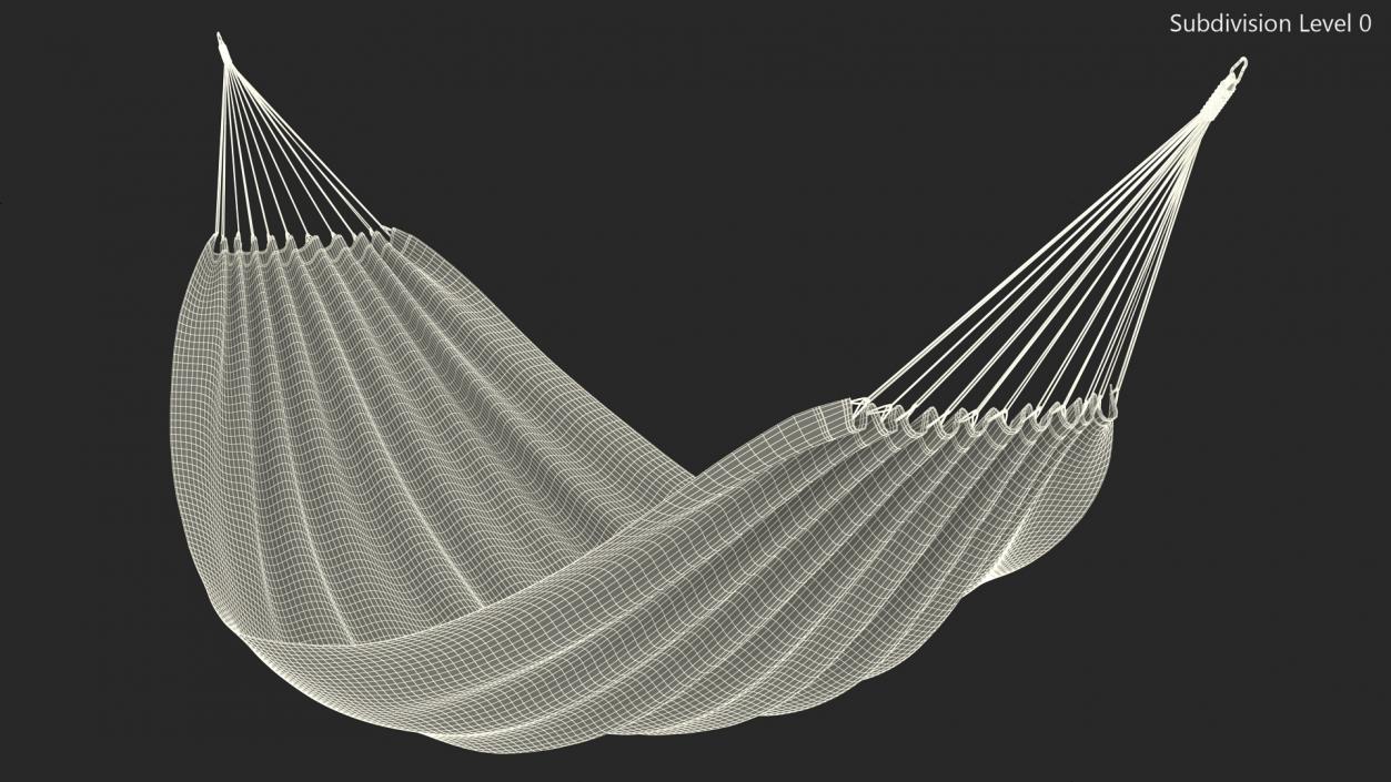 3D Striped Hammock Relaxation