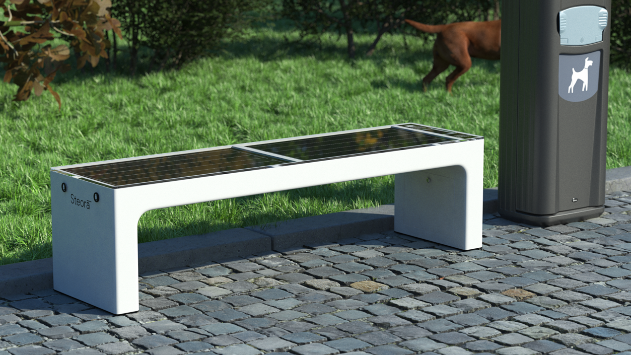 3D Steora Smart Bench model