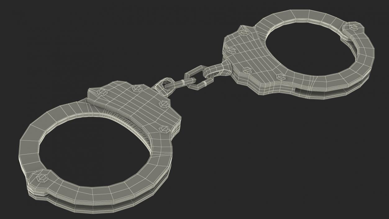 3D model Handcuffed Man Hands