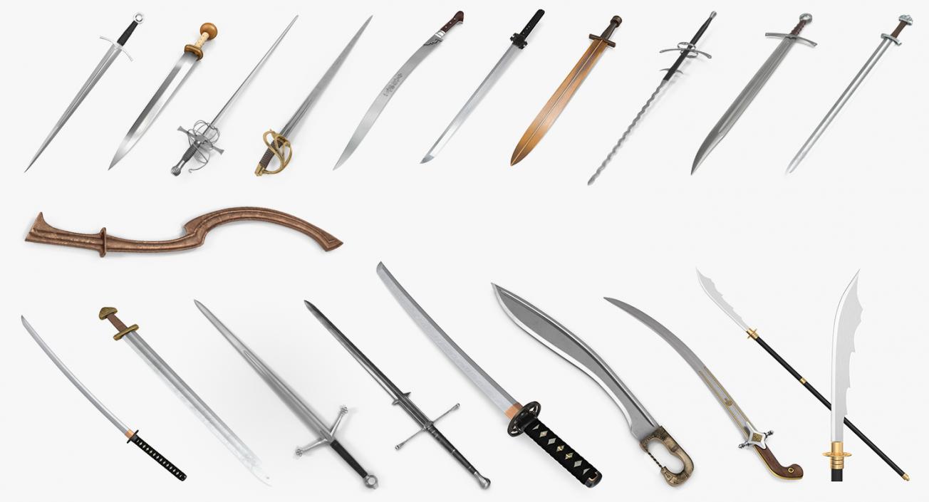 Swords Collection 3D