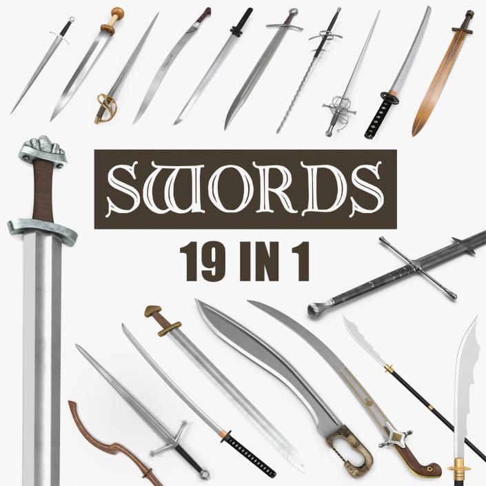 Swords Collection 3D