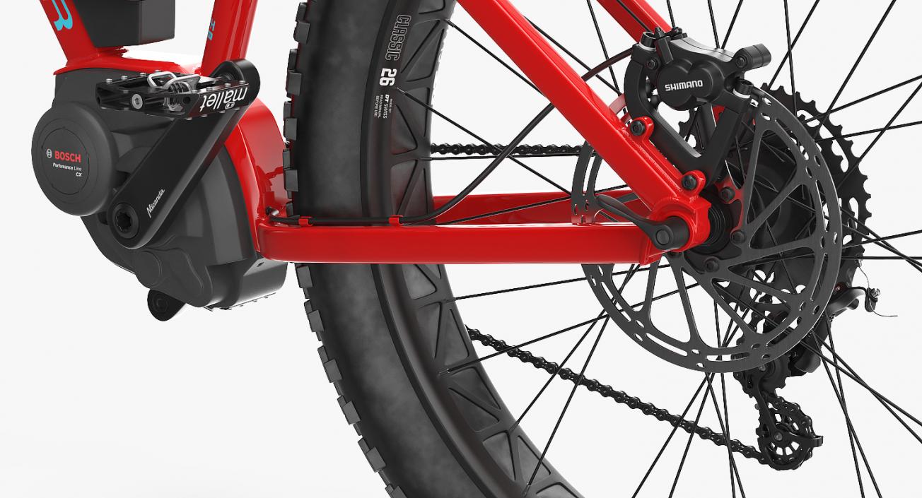 3D Electric Fat Bike Mondraker E-Panzer