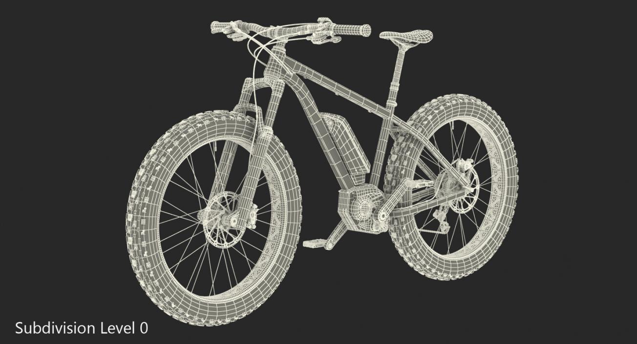 3D Electric Fat Bike Mondraker E-Panzer