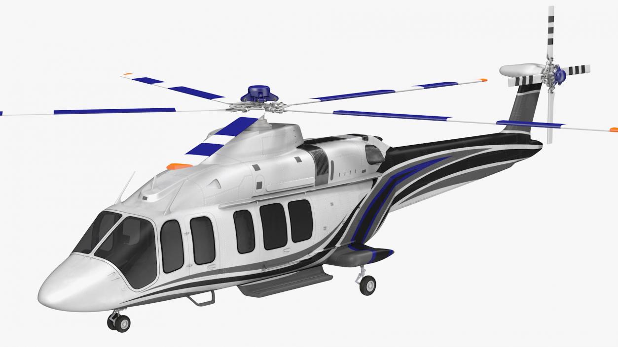 3D Corporate Helicopter Generic model