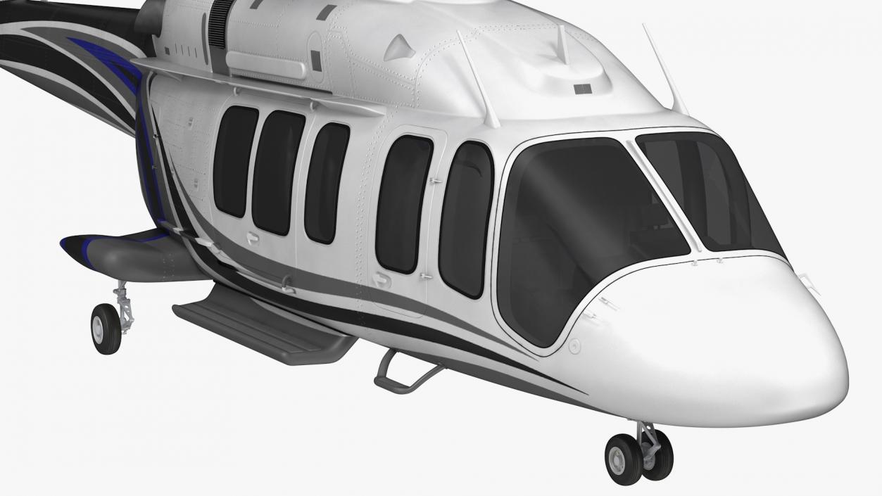 3D Corporate Helicopter Generic model