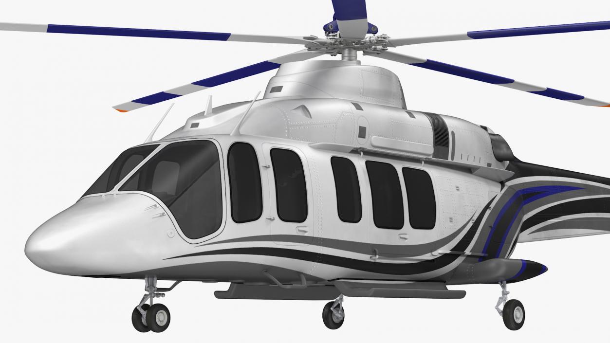 3D Corporate Helicopter Generic model