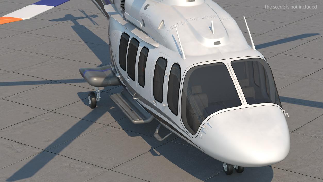 3D Corporate Helicopter Generic model