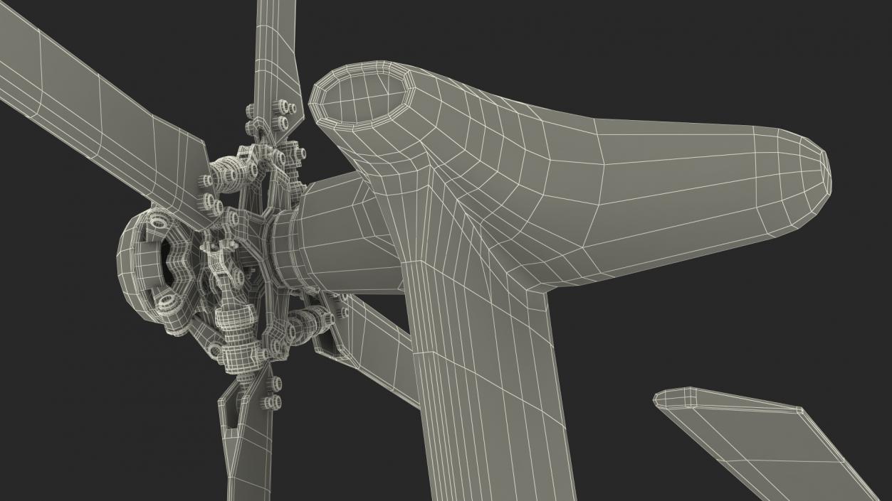 3D Corporate Helicopter Generic model